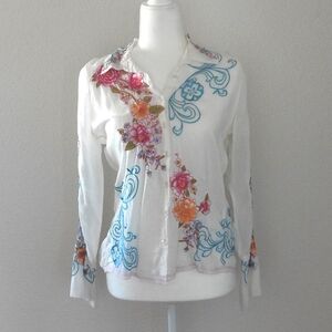 Johnny Was blouse, Small